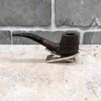 Savinelli Free Rusticated Black 6mm Filter Fishtail Pipe (SAV654)