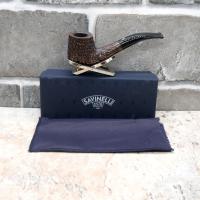 Savinelli Free Rusticated Black 6mm Filter Fishtail Pipe (SAV654)