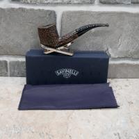 Savinelli Free Rusticated Black 6mm Filter Fishtail Pipe (SAV655)