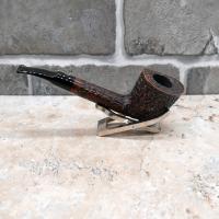 Savinelli Free Rusticated Black 6mm Filter Fishtail Pipe (SAV660)