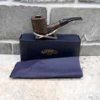 Savinelli Free Rusticated Black 6mm Filter Fishtail Pipe (SAV661)