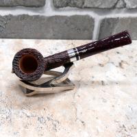 Savinelli Bacco 409 Rustica Dark Brown 6mm Fishtail Pipe (SAV697)