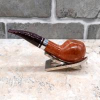 Savinelli Bacco 321 Smooth Natural 6mm Fishtail Pipe (SAV705)