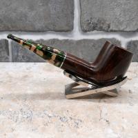 Savinelli Camouflage Smooth 101 Dark Brown 6mm Fishtail Pipe (SAV713)