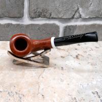 Savinelli Autograph Smooth &  Sandblast 6mm Fishtail Pipe (SAV779)