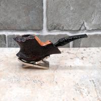 Savinelli Autograph Smooth & Sandblast 6mm Fishtail Pipe (SAV783)
