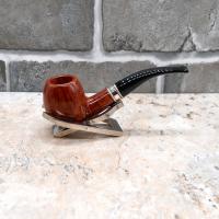 Savinelli 145 Anni Punto Oro Smooth 9mm Fishtail Pipe 36/145 (SAV797)