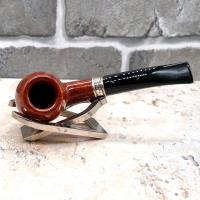 Savinelli 145 Anni Punto Oro Smooth 9mm Fishtail Pipe 36/145 (SAV797)