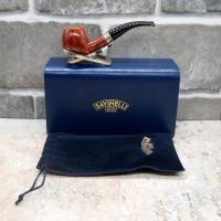 Savinelli 145 Anni Punto Oro Smooth 9mm Fishtail Pipe 119/145 (SAV798)