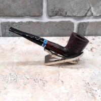 Savinelli Venezia 114/421 Rustic Black 6mm Fishtail Pipe (SAV799)