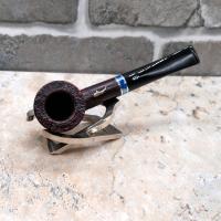 Savinelli Venezia 133/421 Rustic Black 6mm Fishtail Pipe (SAV800) (End of Line)