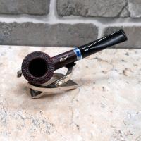 Savinelli Venezia 133/421 Rustic Black 6mm Fishtail Pipe (SAV800)