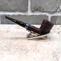 Savinelli Venezia 133/421 Rustic Black 6mm Fishtail Pipe (SAV800) (End of Line)
