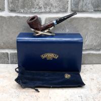 Savinelli Venezia 133/421 Rustic Black 6mm Fishtail Pipe (SAV800) (End of Line)