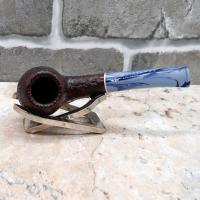 Savinelli Oceano Burgundy 320 Smooth Apple Bent 9mm Pipe (SAV824)