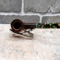 Savinelli Camouflage Smooth 606 Dark Brown 6mm Fishtail Pipe (SAV828)