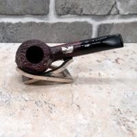 Savinelli Dante 700th Anniversary Rusticated Dark Brown 6mm Fishtail Pipe 519/700 (SAV862)