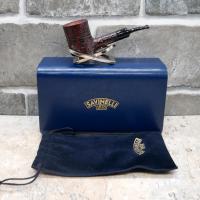 Savinelli 311 Punto Oro Gold Sandblast 9mm Fishtail Pipe (SAV934)