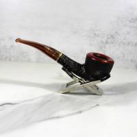 Savinelli Roma Lucite 305 Rustic Half Bent 6mm Filter Fishtail Pipe (SAV1041)