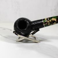 Savinelli Camouflage Rustic 320 Black 6mm Fishtail Pipe (SAV1057)