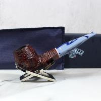 Savinelli Oceano Dark Rustic 510 Straight Bulldog 6mm Pipe (SAV1071)