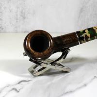 Savinelli Camouflage Smooth 316 Dark Brown 6mm Fishtail Pipe (SAV1072)