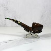 Savinelli Camouflage Smooth 316 Dark Brown 6mm Fishtail Pipe (SAV1072)