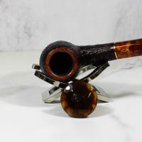 Savinelli Tortuga 626 Rustic Bent 6mm Filter Fishtail Pipe (SAV1080)