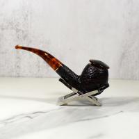 Savinelli Tortuga 626 Rustic Bent 6mm Filter Fishtail Pipe (SAV1080)