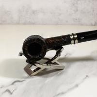 Savinelli Desigual Rustic 140 Straight 6 mm Filter Fishtail Pipe (SAV1095)