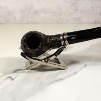 Savinelli Desigual Rustic 628 Bent 6 mm Filter Fishtail Pipe (SAV1130)