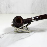 Savinelli Bacco 670 Rustic Dark Brown 6mm Fishtail Pipe (SAV1155)