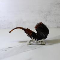 Savinelli Tortuga 614 Rustic Bent 6mm Filter Fishtail Pipe (SAV1188)