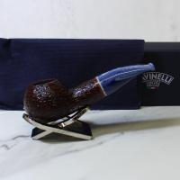 Savinelli Oceano Dark Rustic 320 Bent Fishtail 6mm Pipe (SAV1192)