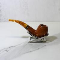 Savinelli Miele 626 Smooth Bent Honey 6mm Fishtail Pipe (SAV1193)