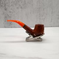 Savinelli Arancia 670 Smooth Brown 6mm Fishtail Pipe (SAV1219)