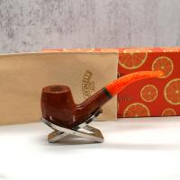 Savinelli Arancia 670 Smooth Brown 6mm Fishtail Pipe (SAV1219)