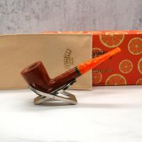 Savinelli Arancia 409 Smooth Brown 9mm Fishtail Pipe (SAV1225)