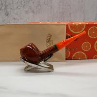 Savinelli Arancia 207 Smooth Brown 9mm Fishtail Pipe (SAV1227)