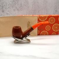 Savinelli Arancia 670 Smooth Brown 9mm Fishtail Pipe (SAV1230)