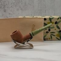 Savinelli Oliva Natural 106 Rustic 9mm Pipe (SAV1234)