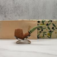 Savinelli Oliva Natural 601 Rustic 9mm Pipe (SAV1235) (End of Line)