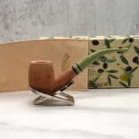 Savinelli Oliva Natural 606 Rustic 9mm Pipe (SAV1245)