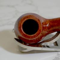 Savinelli Dolomiti 645 Smooth Light Brown Smooth Bent 9mm Fishtail Pipe (SAV1254)