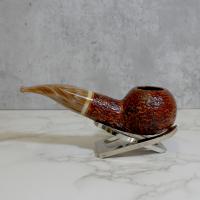 Savinelli Dolomiti 320 Rustic Light Brown 6mm Filter Fishtail Pipe (SAV1255)