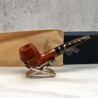 Savinelli Paloma 510 Smooth Brown 6mm Filter Fishtail Pipe (SAV1276)