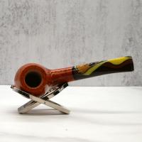 Savinelli Paloma 645 Smooth Brown 6mm Filter Fishtail Pipe (SAV1288)