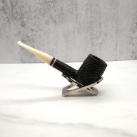 Savinelli Avorio 111 Rustic Brown 9mm Filter Fishtail Pipe (SAV1291)