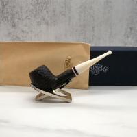 Savinelli Avorio 207 Rustic Brown 9mm Filter Fishtail Pipe (SAV1294)