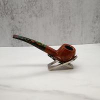 Savinelli Gianduja 315 Smooth Natural 6mm Filter Fishtail Pipe (SAV1296)